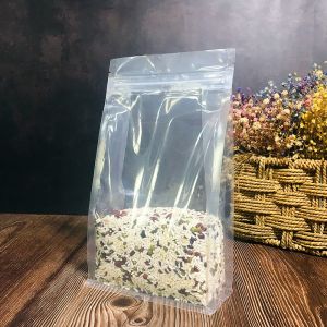 Clear Moisture Proof 360g Plastic Zip Lock Bags