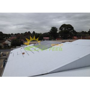 China Customized Metal Roof Solar Mounting Systems With Long Service Life on sale