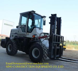 Quality 3000mm 3.5T Diesel Forklift Truck For Urban Construction Sites for sale