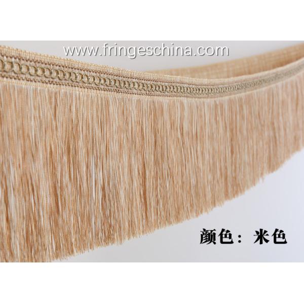 Latest decorative OEM custom design tassel fringe for curtain cushion trimmings