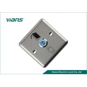 Access Control Night Luminous Door Exit Button Release Square