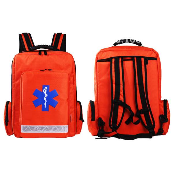 1680D Oxford 20L Emergency First Aid Backpack Orange