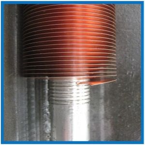 DELLOK UNS 2205 Duplex Copper 8FPI Stainless Steel Seamless Tubes