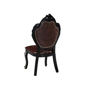 Generous Solid Wood Sponge European Dining Chairs
