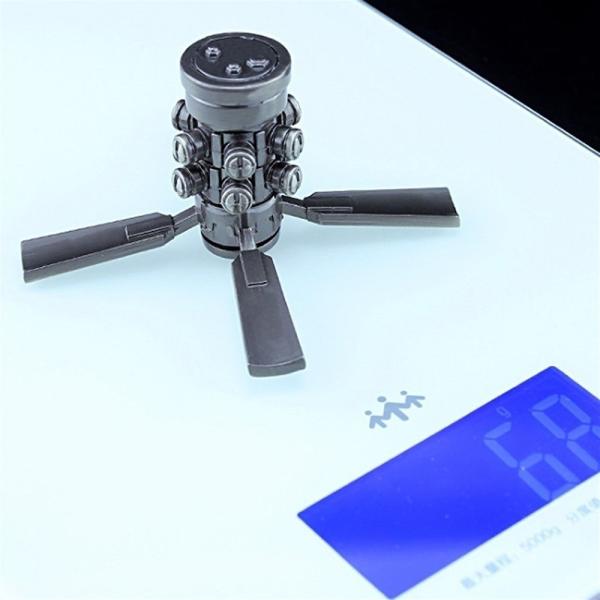 Fidget Spinner Toy Ultra Durable Stainless Steel Bearing for Pressure Relief 3-5 Min Spins