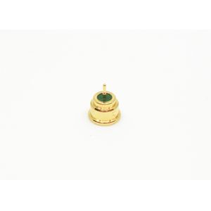 SMPM Staight Rf Coaxial Solder SSMP Connector With Gold Plated For Instrumentation