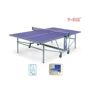Easy Installation Foldable Table Tennis Table Double Folding For Physical