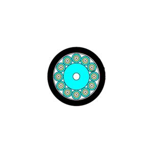 KEXINT GJFJHV Fiber Optic Cable FTTH Singlemode / Multimode Indoor Branch Cable