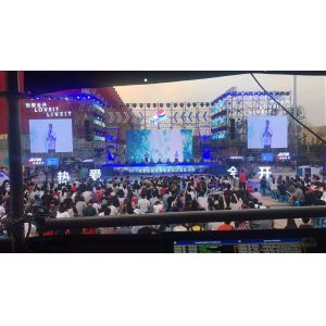 Quality P4 Outdoor Full Color LED Rental Screen Epistar Chip 62500 Points/Square Meter for sale