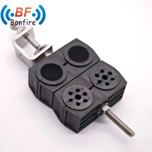 RF Twin Coaxial Superflex Smooth Cable Feeder Clamp for Telecommunication Applications