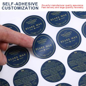 Manufacturers Custom Private Brand Name Printing Logo Adhesive Roll Labels