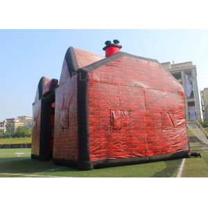 Large Inflatable Exhibition Tents , Inflatable Pub Tent With Electric Blower