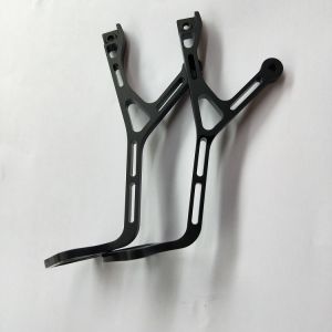 High End Hard Oxidation Black aluminum car parts Structural Design