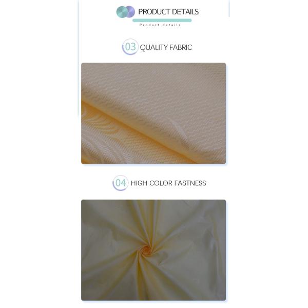 Printed Mattress Quilting Fabric Frosted Cloth Tear Resistant