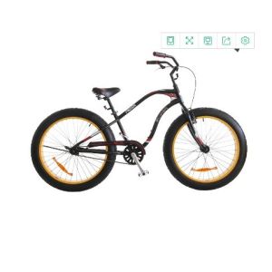 Buy cheap 26" Wheel Size Fat Tire Bike Bicycle Snow Bike with L 180MM Stem and Durable from wholesalers