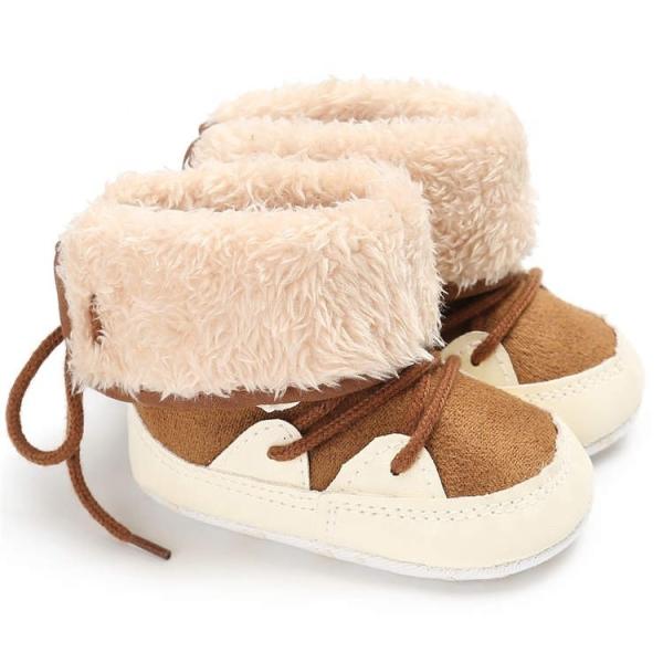 Buy Amazon Hot sale Snow Fleece 0-2 years First walker baby booties at wholesale prices