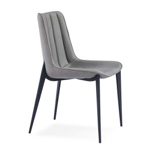 China Contemporary 49.5x54x82cm Metal Frame Dining Chair on sale