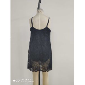 Nightgown Velvet Pajamas Sexy Style Fabric Soft And Comfortable