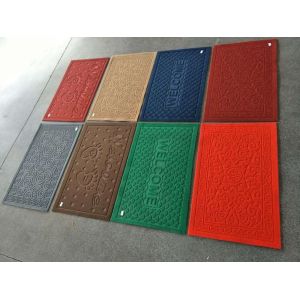 PVC embossed mat Polyester embossed mat pvc mat