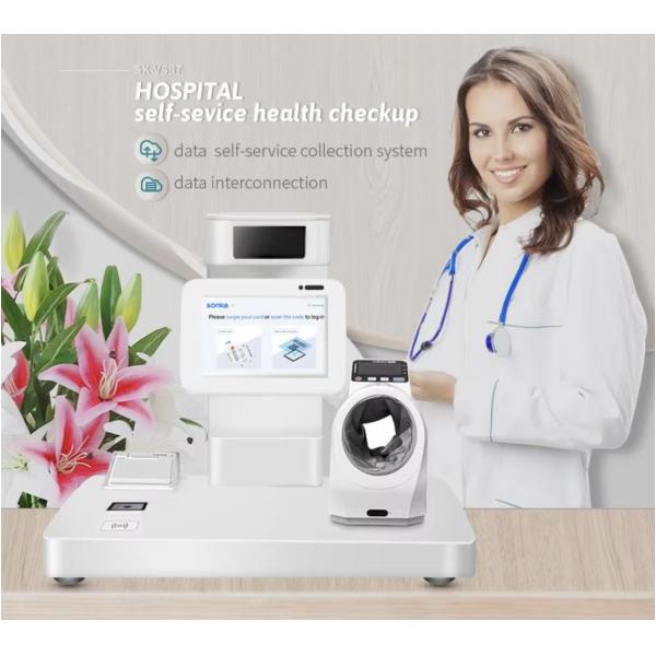 Hospitals Medical Diagnostic Equipment Body Composition Analyzer 10.1inch Touchscreen
