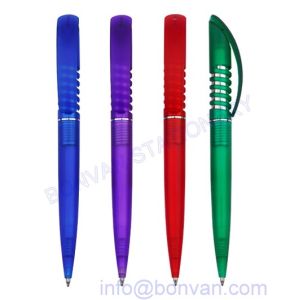 China transparent plastic pen,transparent body promotional pen on sale