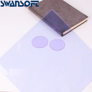 Double Sided Anti-Reflection Coating Customize Didymium Glass PNB586 BG20