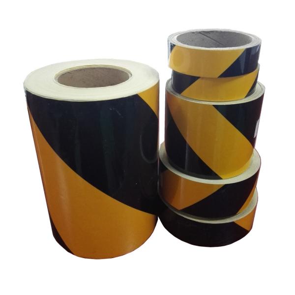 Buy 5cm PET Strong Adhesive Slant Reflective Tape Sheets at wholesale prices