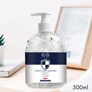 Effective Antibacterial Hand Sanitizer Gel 500ml , Hand Washing Gel Without