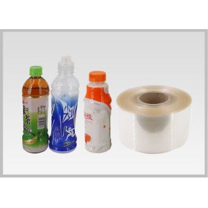 1000mm Clear Polyvinyl Chloride Thermo Shrinkable Film High Tearing Strength For Packaging