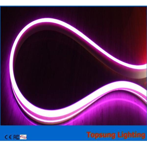 Buy decorative bi-side led neon flex lights purple color 24v for building at wholesale prices