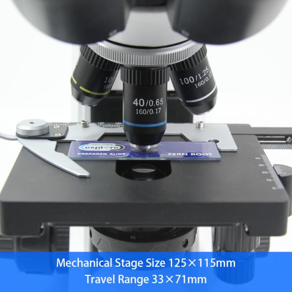 Achromatic OPTO-EDU A11.6603-M 1000x School Monocular Microscope