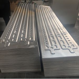 China Brazing Alloy Aluminium Cold Plate H112 Temper 3000 Series on sale
