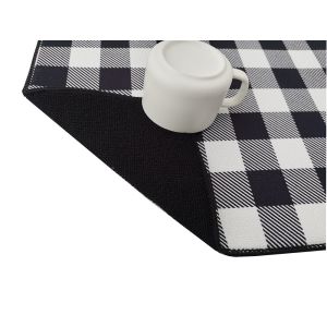 Foldable 100%Polyester Dish Drying Mat Quick Dry Printing Patterns