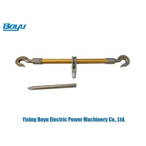 Aluminum Alloy Turnbuckle Transmission Line Stringing Tools With Double Hook