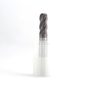 .050" 2mm Corner Radius End Mill Cnc Milling Bits HRC60 4 Flute
