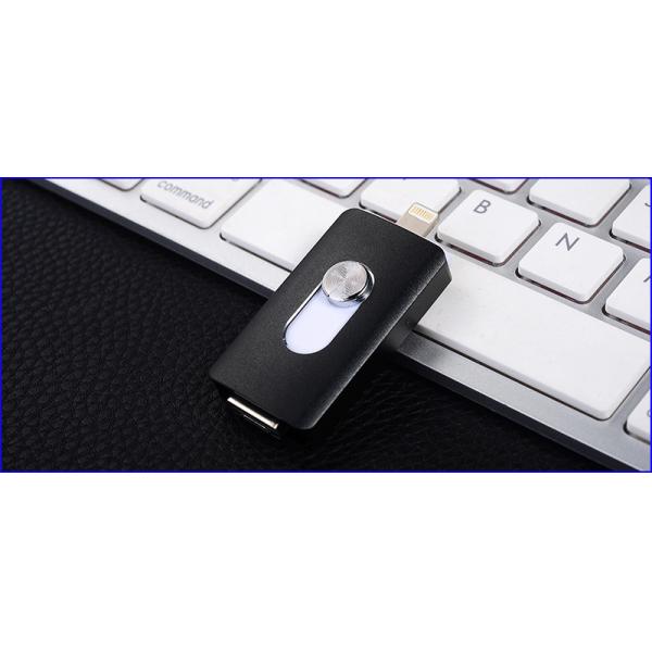 Sliding 16GB Driver USB 3 IN 1 USB Interface OTG Function Disk