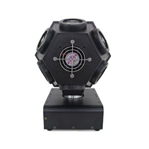 12pcs Double Twins Arm Beam Moving Head Light With Red+Green Laser