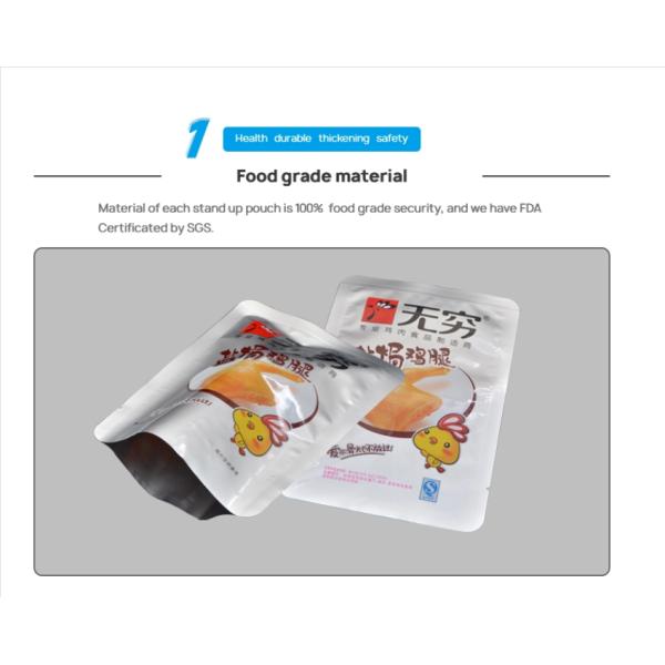 Digital Printing 100g Doy Pack Aluminum Foil Bag