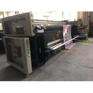 Accurate Digital Fabric Printing Machine 2300mm Max Printing Width With Non -