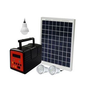 13Ah Solar Energy Home Systems 20W Rechargeable Lamp Charging Station