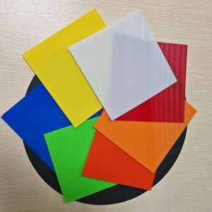 Opaque Blue Polycarbonate Solid Sheet 1mm-20mm High Impact Resistance
