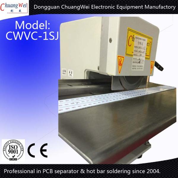 Pre-scored PCB Depaneling V Groove PCB Separator With Two Round Blades