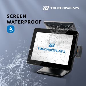 Cashier Machine POS System 15 Inch 1024x768 Optimal Resolution