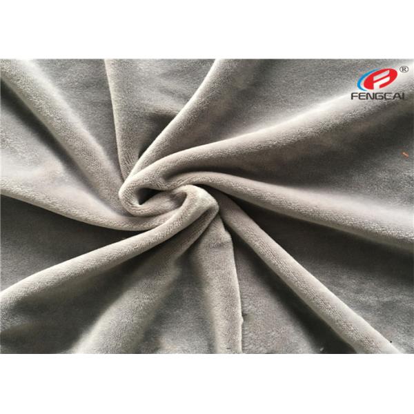 Buy Elastic Spandex Velvet Fabric Blanket Use Polyester Minky Plush Fabric at wholesale prices