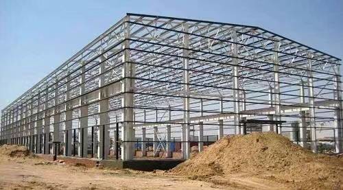 Buy Q355-Q460 Steel Building Construction High Durability Modern Design at wholesale prices