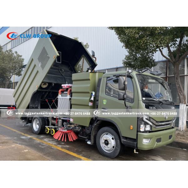 Buy Dongfeng 3M Sweeping Width 5T Street Sweeper Truck at wholesale prices