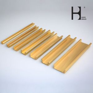 OEM Corrosion Resistant Brass U Profile With Polishing Surface