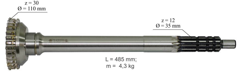 Russia Belarus MTZ shaft 70-4202044