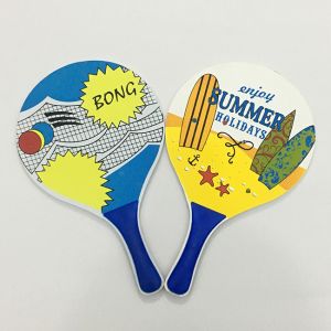 OEM Cotton Wood Beach Racket EVA Beach Tennis Racket