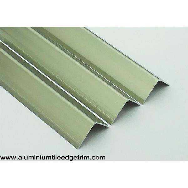 Anodized Champagne Aluminum Edge Protector 20 X 20 Mmm For Wall Corner